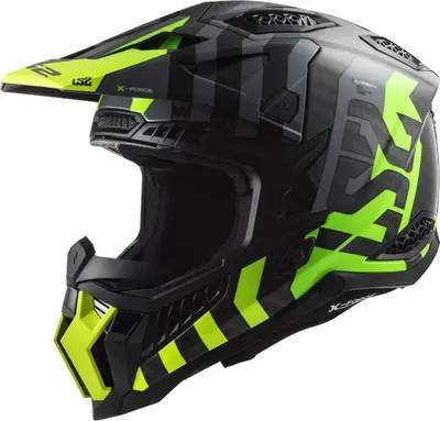 Мотошлем LS2 MX703 C X-Force Barrier