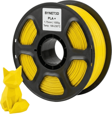 Пластик для 3D-печати BYNET3D PLA+ / BN_PLA10_YE