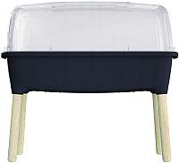 Теплица переносная Prosperplast Respana Planter Wood High Set / ISEW780H-S433