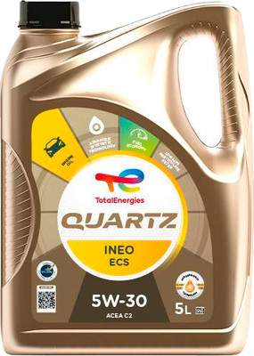 Моторное масло Total Quartz Ineo ECS 5W30 / 151261 / 213683