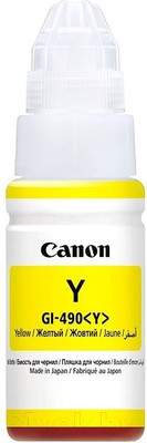 Контейнер с чернилами Canon GI-490Y
