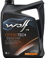 Моторные масла WOLF ExtendTech 5W40 HM / 28116/4