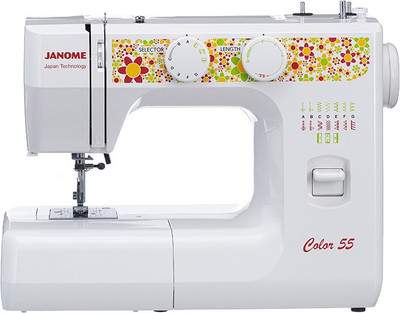 Швейные, вышивальные машины Janome Color 55