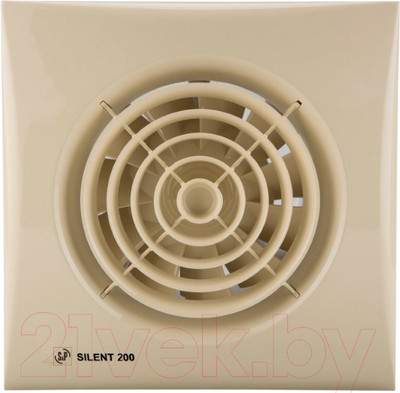 Вентилятор накладной Soler&Palau Silent-200 CZ Ivory / 5210625100