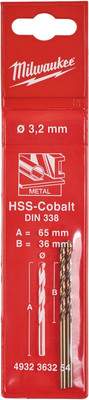 Набор сверл Milwaukee HSS-Co 4932363254