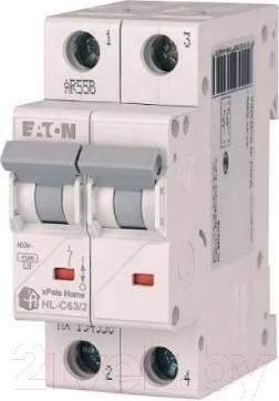 Выключатель автоматический Eaton HL-C50/2 2P 50A C 4.5кА 2M / 194776