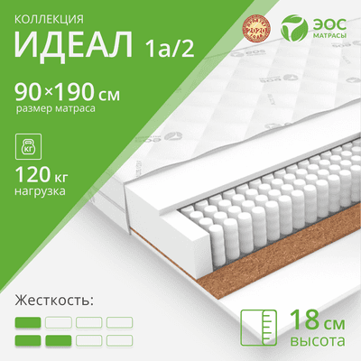 Матрасы EOS Идеал 1а/2 90x190