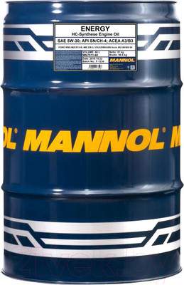 Моторное масло Mannol Energy 5W30 SN/CH-4 A3/B4 / MN7511-60