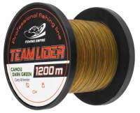 Леска монофильная Fishing Empire Lider Camou Dark Green 0.30мм 1200м / CDG-0300