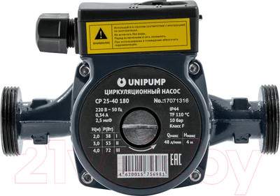 Циркуляционный насос Unipump CP 25-40 130