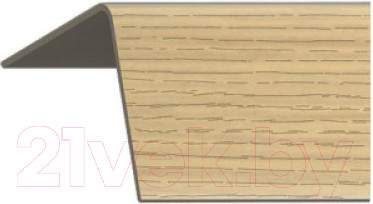 Уголок отделочный Rico Moulding 123 Дуб Золотистый с тиснением