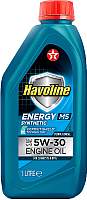 Моторные масла Texaco Havoline Energy MS 5W30 / 801735NKE