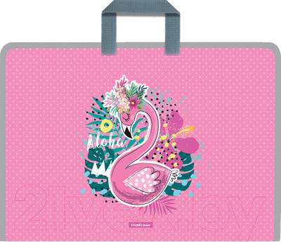 Папка-портфель Erich Krause Rose Flamingo / 52853