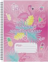 Папка для бумаг Erich Krause Rose Flamingo / 53370