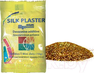 Блестки для жидких обоев Silk Plaster Точка мини