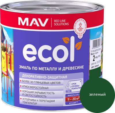 Эмаль MAV Ecol ПФ-115