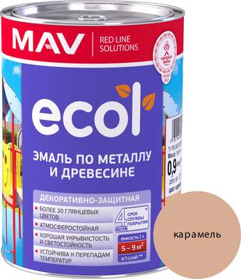 Краски, эмали MAV Ecol ПФ-115