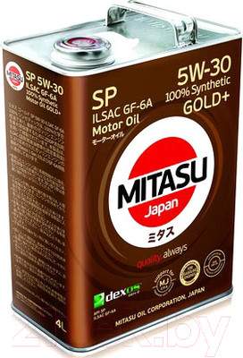 Моторные масла Mitasu Gold Plus SP 5W30 / MJ-P01-4