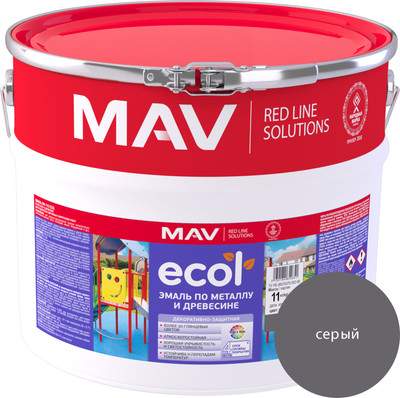 Краски, эмали MAV Ecol ПФ-115