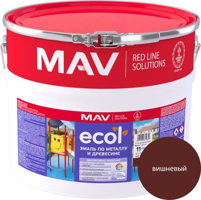 Краски, эмали MAV Ecol ПФ-115