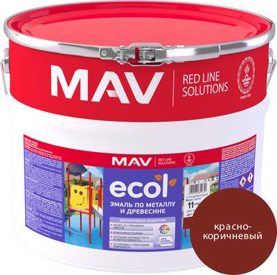 Краски, эмали MAV Ecol ПФ-115