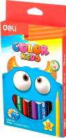 Набор цветных карандашей Deli Jumbo Kids / C00600