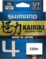 Лески рыболовные Shimano Kairiki 4 PE 0.13мм / LDM54TE1013015M