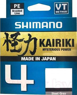 Лески рыболовные Shimano Kairiki 4 PE 0.19мм / LDM54TE1819015S