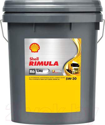 Моторное масло Shell Rimula R6LME 5W30