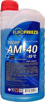 Охлаждающие жидкости Eurofreeze АМ40 / 56387