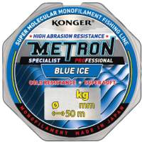 Леска монофильная Konger Metron Specialist Blue Ice 50м 0.22мм/ 200050022