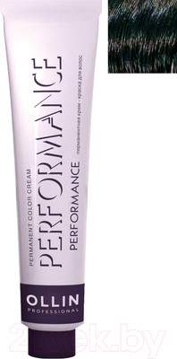 Крем-краска для волос Ollin Professional Performance Permanent Color Cream 4/09
