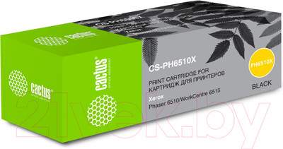 Тонер-картридж Cactus CS-PH6510X