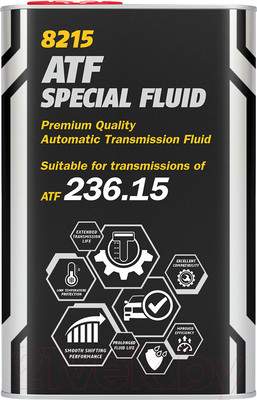 Трансмиссионное масло Mannol ATF Special Fluid MB 236.15 / MN8215-1ME
