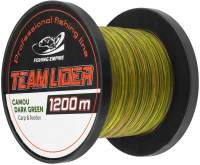Леска монофильная Fishing Empire Lider Camou Dark Green 0.42мм 1200м / CDG-0420