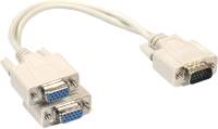 Кабели, переходники ExeGate EX-CC-VGA-15M2x15F-0.3