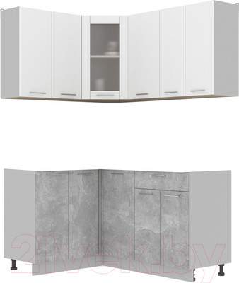 Кухонный гарнитур Interline Мила 12x16 без столешницы