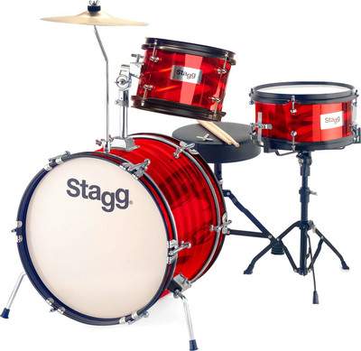 Ударная установка Stagg TIM JR 3/16B RD