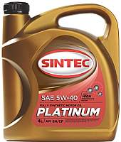 Моторные масла Sintec Platinum 5W40 SN/SF / 801941