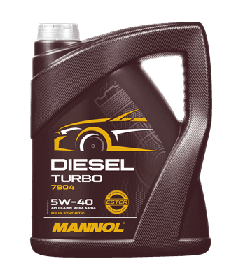 Моторное масло Mannol Diesel Turbo 5W40 CI-4/SN / MN7904-5