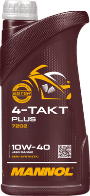 Моторное масло Mannol 4-Takt Plus 10W40 / MN7202-1
