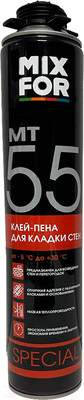 Герметики, пены Mixfor МТ55 полиуретановая для кладки стен