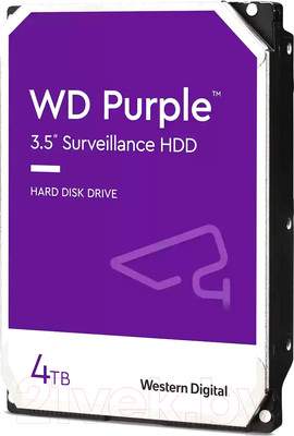 Жесткие диски, SSD Western Digital Purple 4TB (WD43PURZ)