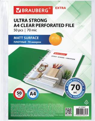Папки, файлы Brauberg Extra 700 / 229667