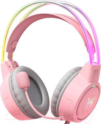 Наушники детские Onikuma X15 Pro Pink Star