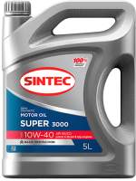 Моторные масла Sintec Super 3000 SAE 10W40 SG/CD / 600293