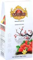 Чай листовой Basilur Белый чай. Клубника и ваниль