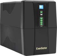 Источники бесперебойного питания ExeGate BNB-650.LED.AVR.EURO (EP276528RUS)