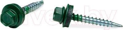 Саморез ЕКТ SRW-R 4.8x70 сверло РТ1 RAL 6005 / V023063