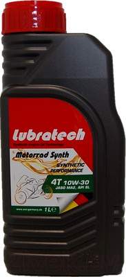 Моторное масло Lubratech Motorrad Synth 10W30 4T